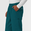 NURTUR Men's Straight Leg Cargo Scrub Pant Caribbean back detail