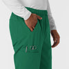 NURTUR Men's Straight Leg Cargo Scrub Pant Hunter side detail 2