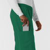 NURTUR Men's Straight Leg Cargo Scrub Pant Hunter hemline detail