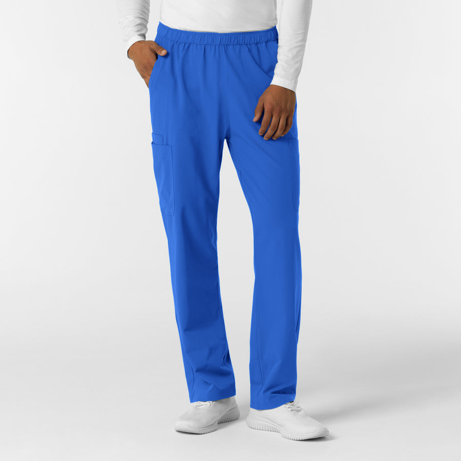 NURTUR Men's Straight Leg Cargo Scrub Pant Royal