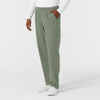 NURTUR Men's Straight Leg Cargo Scrub Pant Sage side view