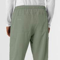 NURTUR Men's Straight Leg Cargo Scrub Pant - Sage