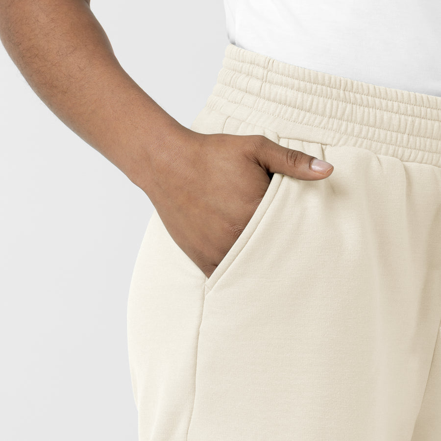 Unwind & Lounge Women's High Rise Shorts - Birch pocket