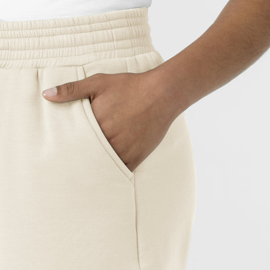 Unwind & Lounge Women's High Rise Shorts - Birch side pocket