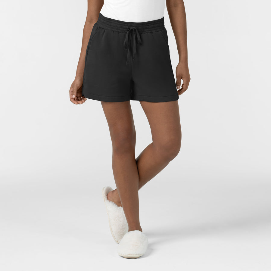 Unwind & Lounge Women's High Rise Shorts Black