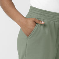Unwind & Lounge Women's High Rise Shorts - Sage pocket