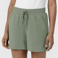 Unwind & Lounge Women's High Rise Shorts - Sage waistband