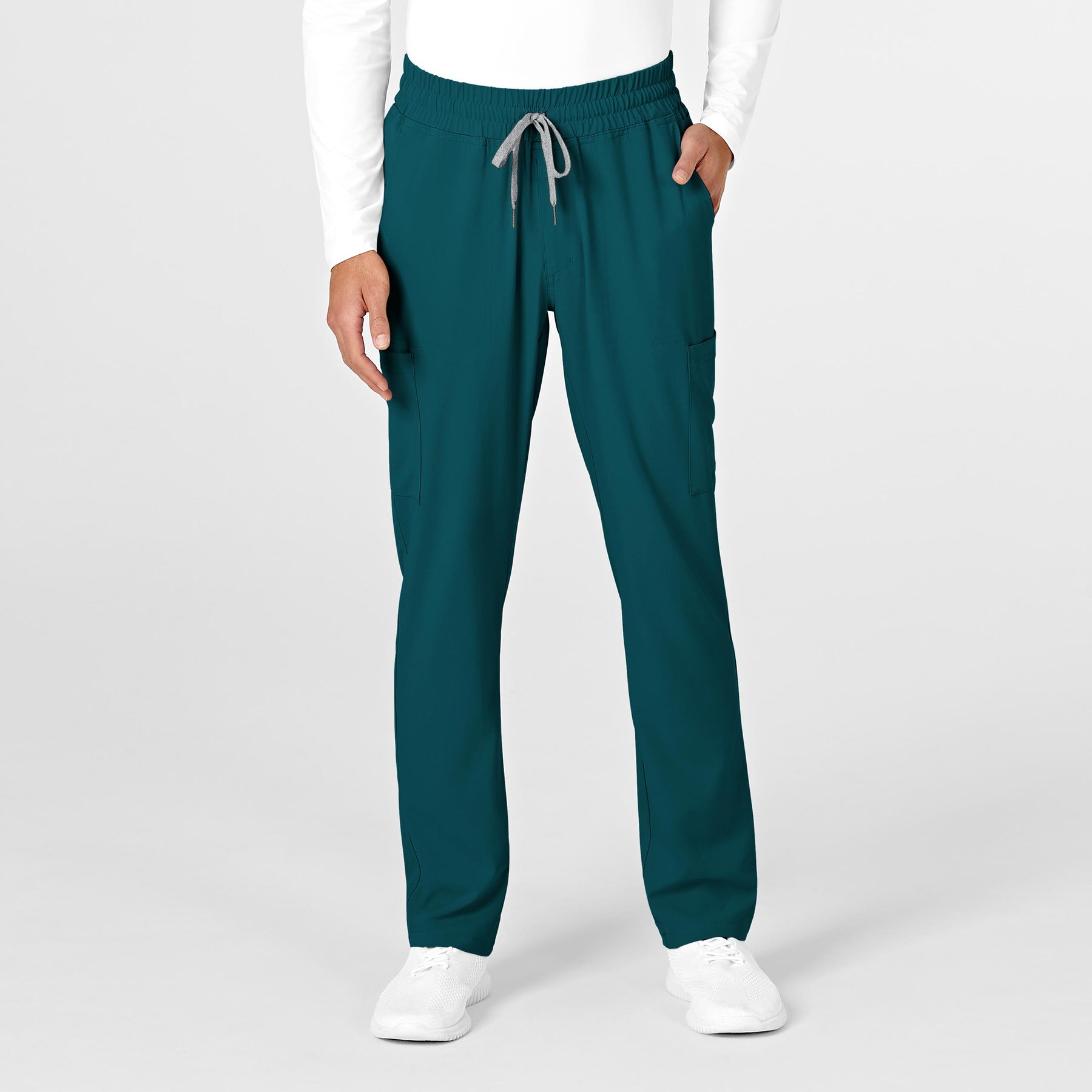 RENEW Men's Straight Slim Scrub Pant Caribbean Blue