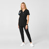 W123 Maternity Jogger Scrub Pant Black scrub set