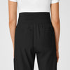 W123 Maternity Jogger Scrub Pant - Black