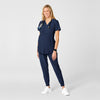 W123 Maternity Jogger Scrub Pant Navy scrub set