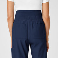 W123 Maternity Jogger Scrub Pant - Navy