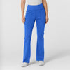 RENEW Knit Women's Flare Yoga Scrub Pant Royal