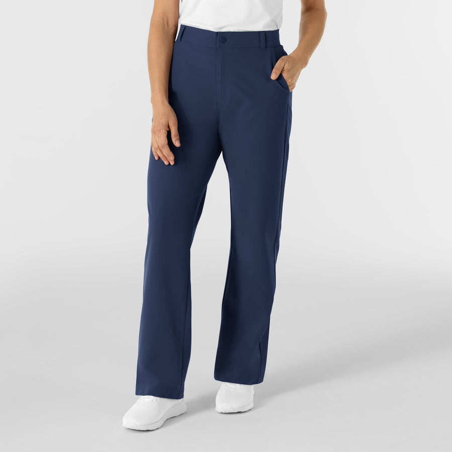 NURTUR Women’s Scrub Chino Pant - Navy side