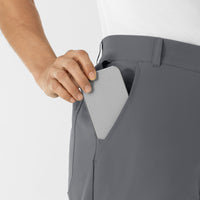 NURTUR Women’s Scrub Chino Pant - Pewter pocket