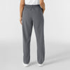 NURTUR Women’s Scrub Chino Pant - Pewter back view