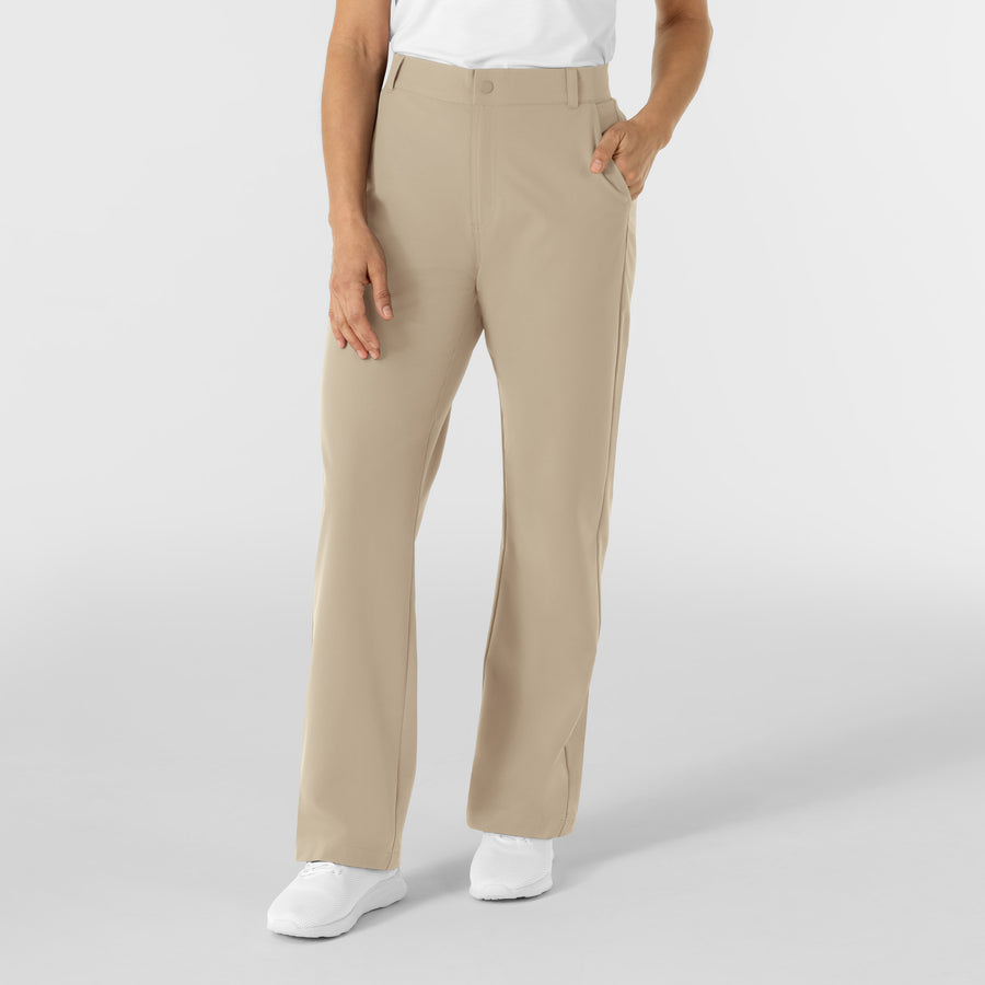 NURTUR Women’s Scrub Chino Pant - Stone