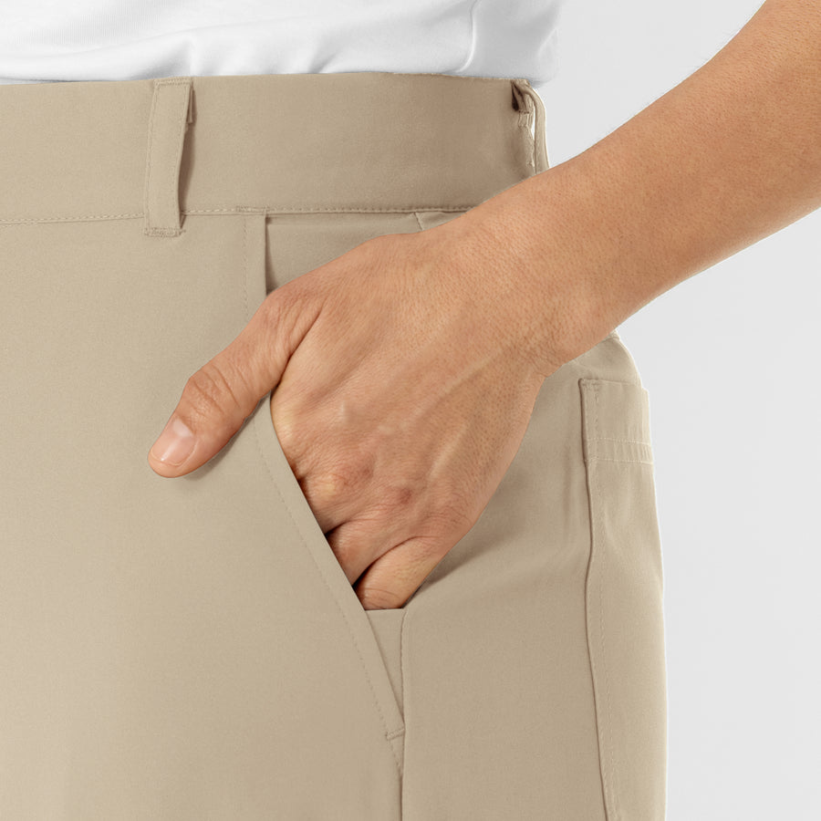 NURTUR Women’s Scrub Chino Pant - Stone