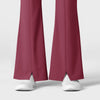 RENEW Women's Cargo Flare Scrub Pant Carnation back detail