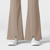 RENEW Women's Cargo Flare Scrub Pant Haze back detail