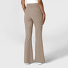 RENEW Women's Cargo Flare Scrub Pant Haze back view