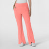 RENEW Women's Cargo Flare Scrub Pant Paradise Pink - pink scrub pants