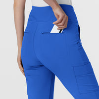 RENEW Women's Cargo Flare Scrub Pant - Royal