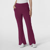 RENEW Women's Cargo Flare Scrub Pant - Wine