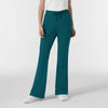 Boundless Women's Flare Leg Scrub Pant Caribbean