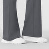Boundless Women's Flare Leg Scrub Pant Pewter back detail