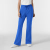 Boundless Women's Flare Leg Scrub Pant Royal