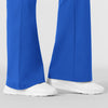 Boundless Women's Flare Leg Scrub Pant Royal back detail