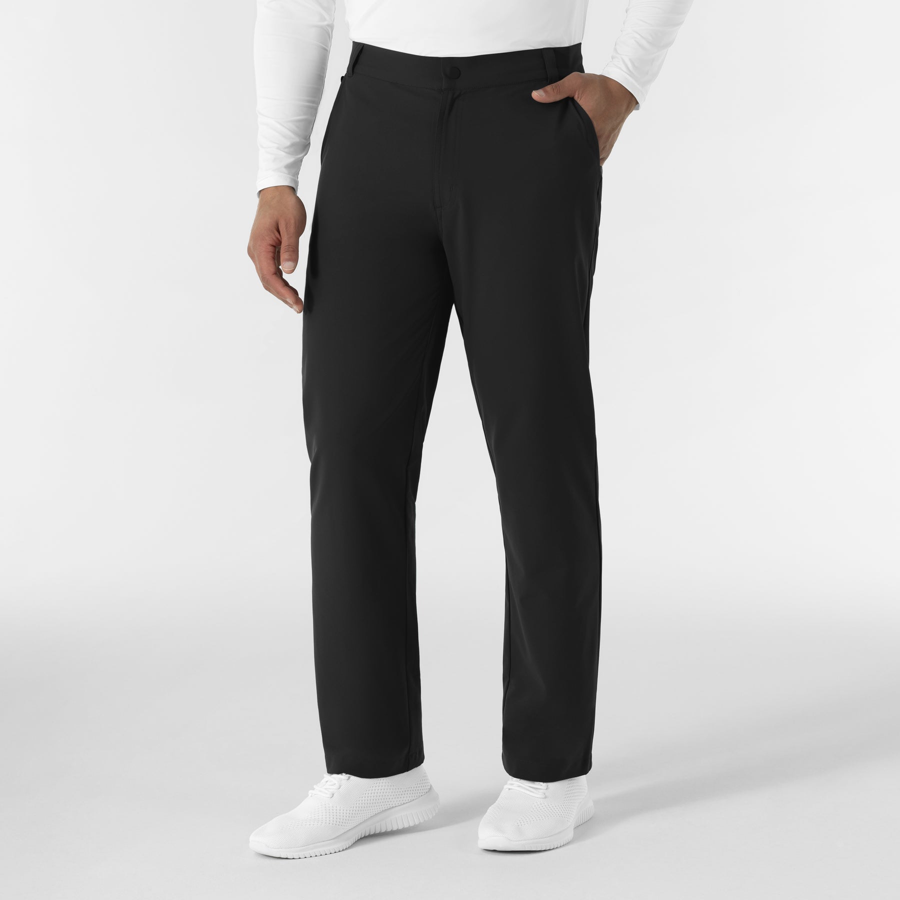 NURTUR Men’s Scrub Chino Pant - Black