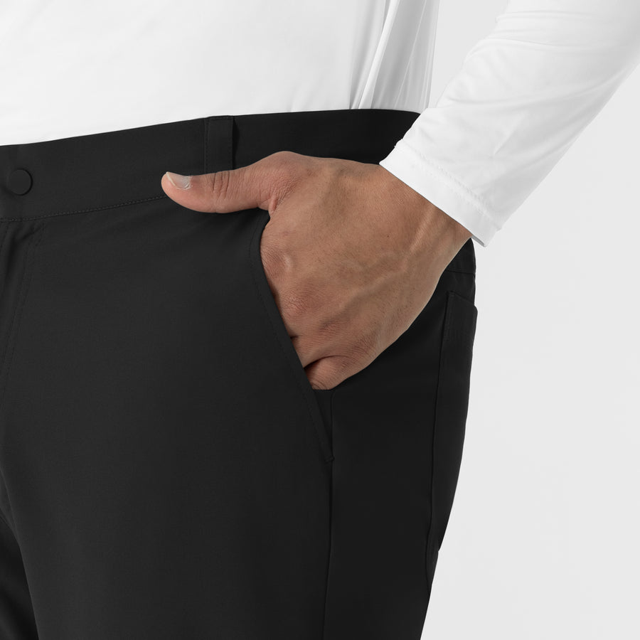 NURTUR Men’s Scrub Chino Pant - Black