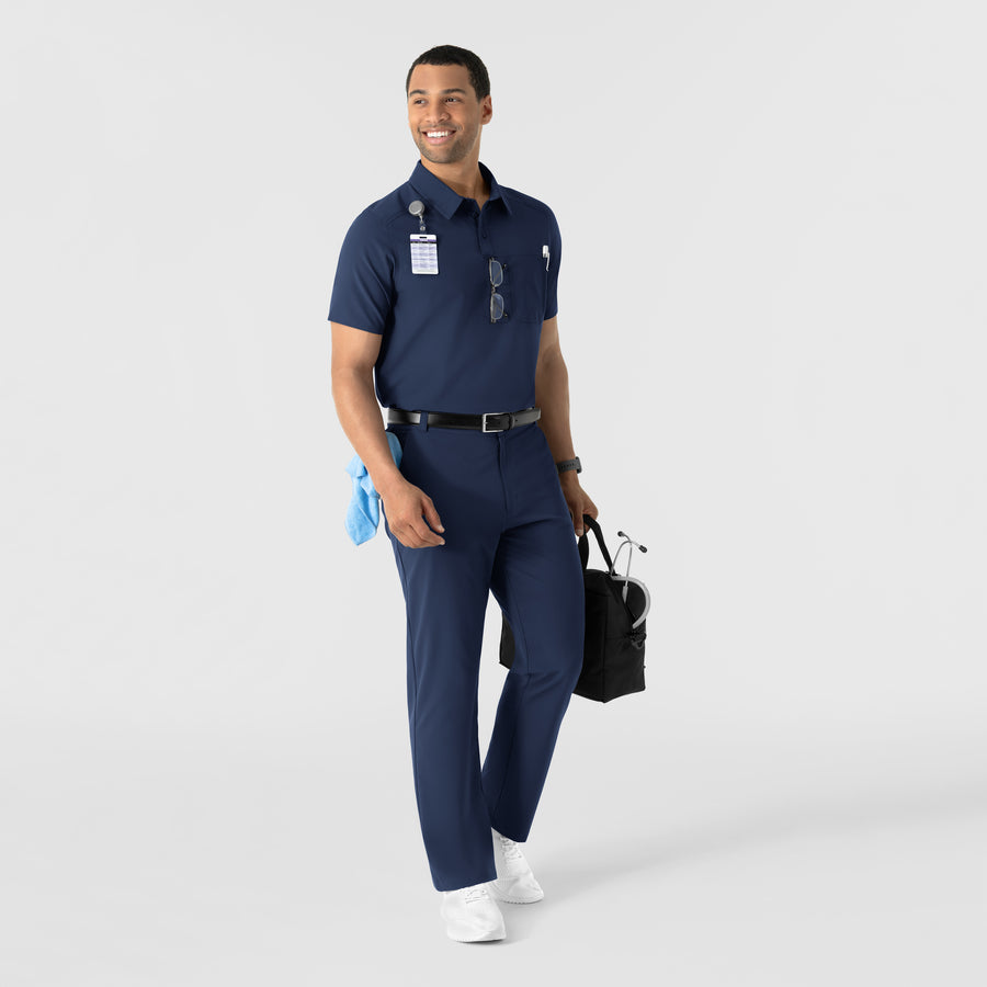 NURTUR Men’s Scrub Chino Pant - Navy scrub set