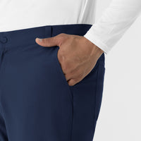 NURTUR Men’s Scrub Chino Pant - Navy pocket