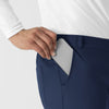 NURTUR Men’s Scrub Chino Pant - Navy side pocket