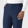 NURTUR Men’s Scrub Chino Pant - Navy waistband