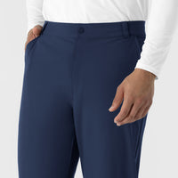 NURTUR Men’s Scrub Chino Pant - Navy waistband