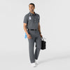 NURTUR Men’s Scrub Chino Pant - Pewter scrub set
