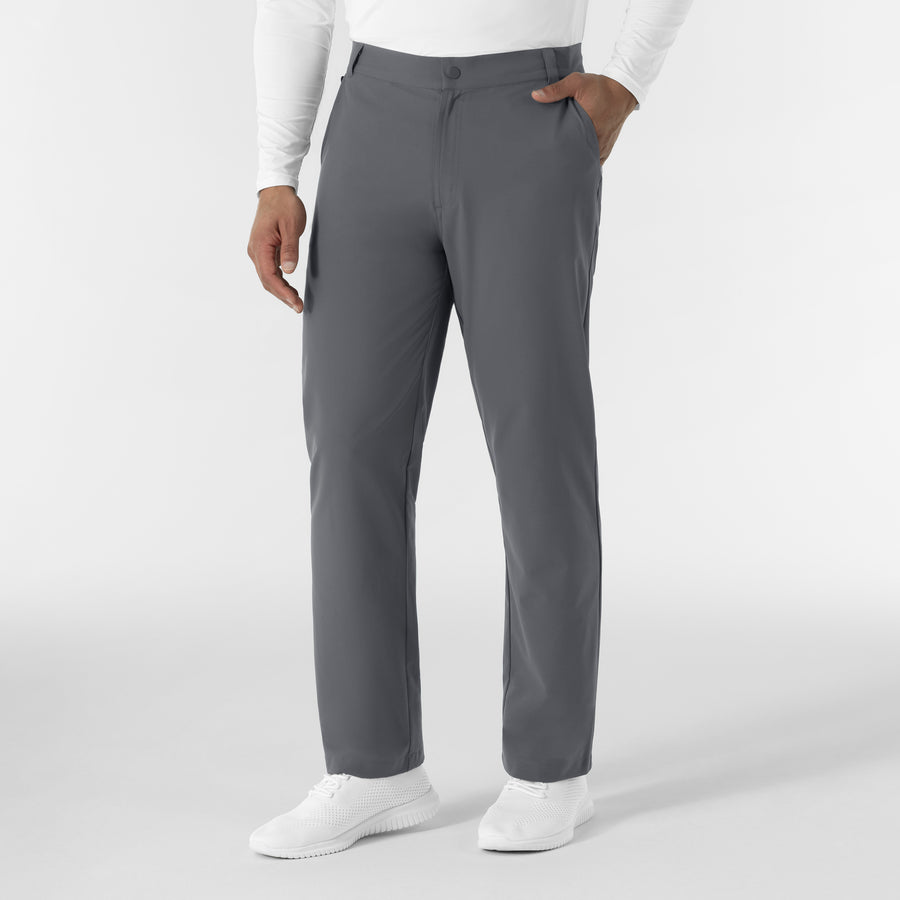 NURTUR Men’s Scrub Chino Pant - Pewter side