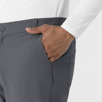 NURTUR Men’s Scrub Chino Pant - Pewter pocket