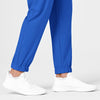 W123 Men's Cargo Jogger Scrub Pant Royal side detail 2