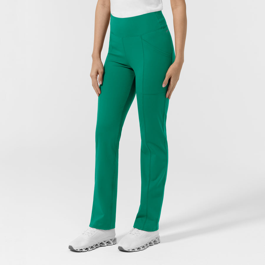RENEW Women's Straight Leg Yoga Pant Bahama Breeze side view