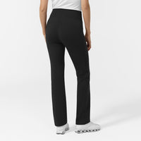 RENEW Women's Straight Leg Yoga Pant Black back view
