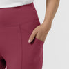 RENEW Women's Straight Leg Yoga Pant Carnation back detail