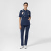 RENEW Women's Straight Leg Yoga Pant Navy full scrub set
