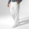 NURTUR Unisex Straight Leg Cargo Scrub Pant - White