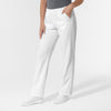 NURTUR Unisex Straight Leg Cargo Scrub Pant - White