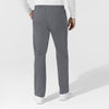 NURTUR Unisex Straight Leg Cargo Scrub Pant Pewter back view